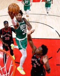 皇冠体育crown平台-这就是冠军相！四大主力缺阵凯尔特人险些扳倒猛龙